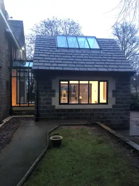 Click Here To Enlarge This Photo Of Oakland House, Sun Room Extension